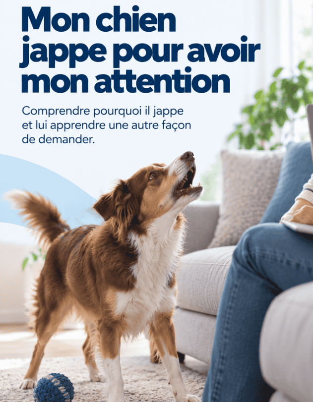 Mon chien jappe pour avoir mon attention